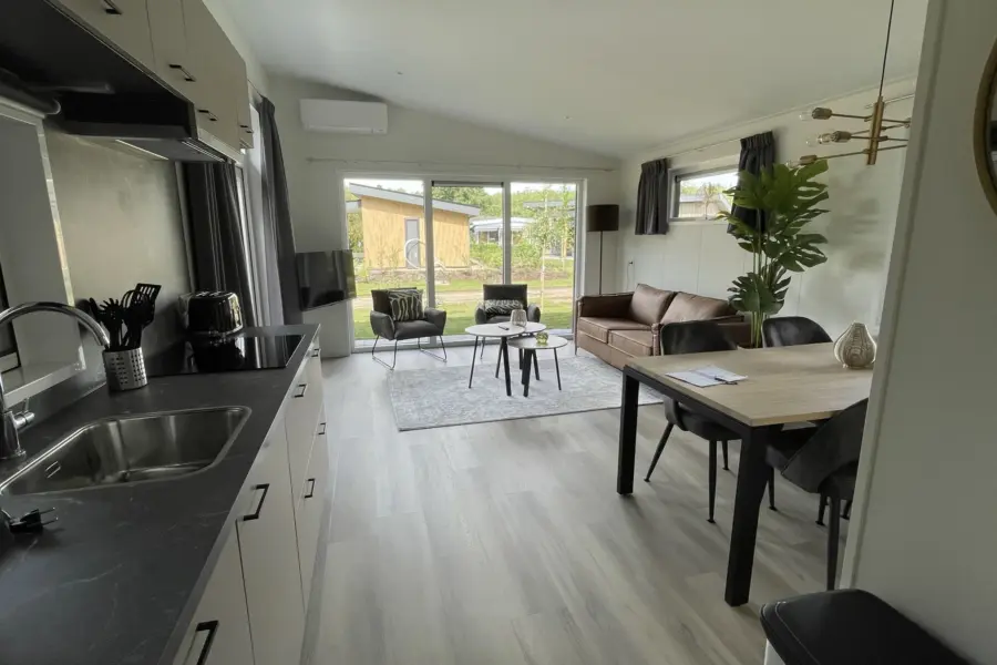 Naturisten vakantie Nederland Flevo Chalet 5 1